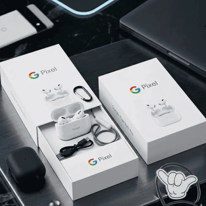 Google Pixel Buds Pro Wireless Bluetooth Earbuds | ANC Noise Cancellation | Touch Control | HD Bass | Type-C Charging | White