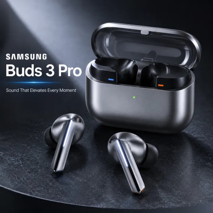 Samsung Buds 3 Pro Wireless Earbuds, Bluetooth Earphones, TWS Headphones, High Bass, Clear Mic, Premium Sound