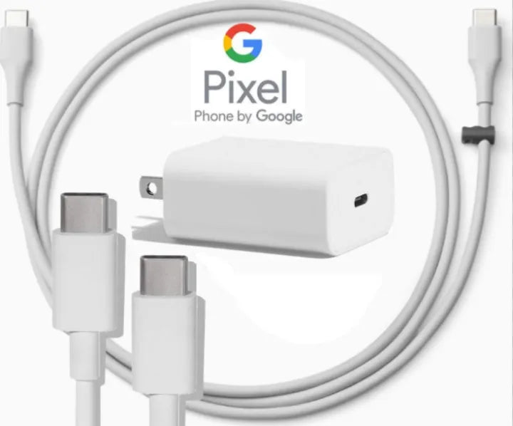 Googel Pixel 30w Charger with Type C Fast Charging Cable | Google 30 watt Charger support repidly charge